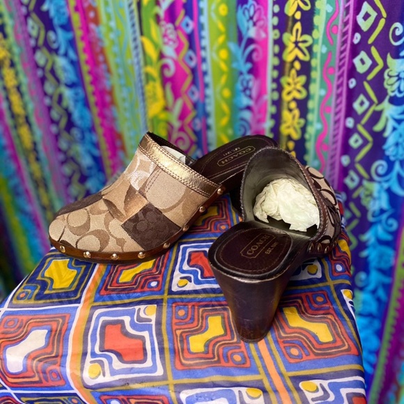 Y2K COACH CLOGS - Picture 3 of 4